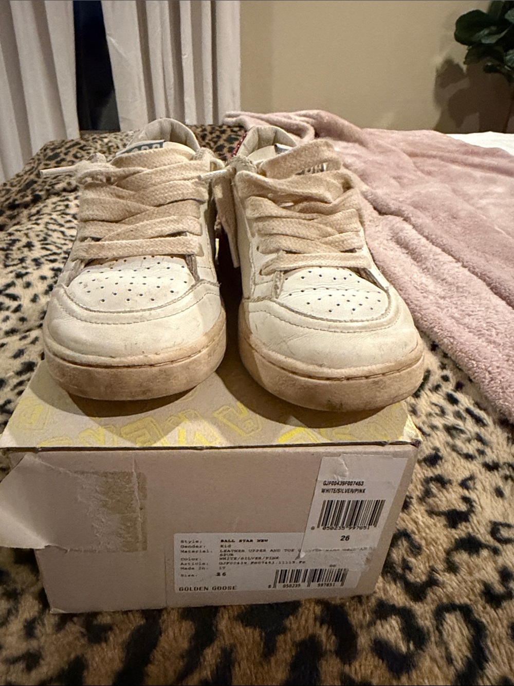 Golden goose little girls size 26